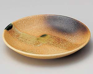 【まとめ買い10個セット品】和食器 ヤ229-238 伊賀織部流吹き6.0皿【キャンセル/返品不可】