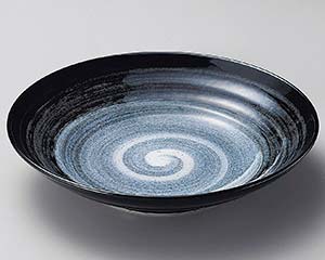 【まとめ買い10個セット品】和食器 ト252-158 玄潮ミツワ9.5盛皿【キャンセル/返品不可】｜厨房卸問屋 名調