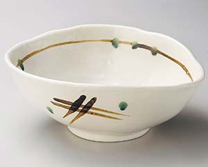 【まとめ買い10個セット品】和食器 ミ259-128 織部工房変形大鉢【キャンセル/返品不可】｜厨房卸問屋 名調 16,897円