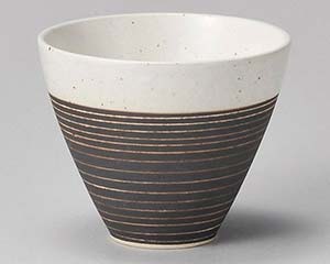 【まとめ買い10個セット品】和食器 ツ280-298 チョコウズ 反湯呑【キャンセル/返品不可】