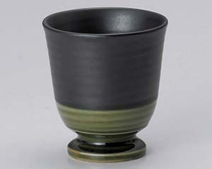 【まとめ買い10個セット品】和食器 ア279-358 織部ゴブレット【キャンセル/返品不可】
