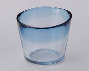 【まとめ買い10個セット品】和食器 ハ303-478 すみだ藍そば猪口(ガラス)【キャンセル/返品不可】 22,287円