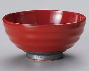 【まとめ買い10個セット品】和食器 ユ329-338 セレン赤6.0丼【キャンセル/返品不可】｜厨房卸問屋 名調