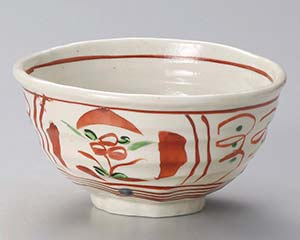 【まとめ買い10個セット品】和食器 ユ329-328 黄釉間取花変型5.5丼【キャンセル/返品不可】｜厨房卸問屋 名調