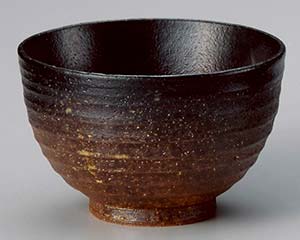 【まとめ買い10個セット品】和食器 ユ339-148 備前黒吹夏目5.0丼【キャンセル/返品不可】|厨房卸問屋 名調