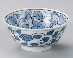 【まとめ買い10個セット品】和食器 ネ342-458 草花4.8多用丼【キャンセル/返品不可】