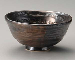 【まとめ買い10個セット品】和食器 ト345-308 黒金 お茶漬碗【キャンセル/返品不可】｜厨房卸問屋 名調