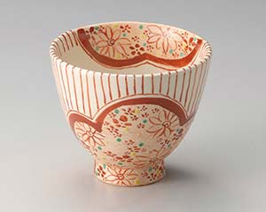 【まとめ買い10個セット品】和食器 ミ349-018 赤絵小町 4.0小丼【キャンセル/返品不可】|厨房卸問屋 名調