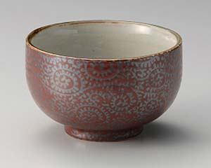 【まとめ買い10個セット品】和食器 テ350-138 赤楽タコ唐草4.0多用丼【キャンセル/返品不可】|厨房卸問屋 名調