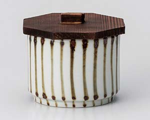 【まとめ買い10個セット品】和食器 ホ359-338 十草スタック飯器(蓋付)【キャンセル/返品不可】|厨房卸問屋 名調