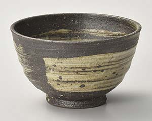 【まとめ買い10個セット品】和食器 メ362-158 灰刷毛目飯碗【キャンセル/返品不可】｜厨房卸問屋 名調