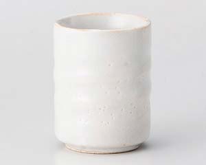 【まとめ買い10個セット品】和食器 ト384-278 白志野湯呑【キャンセル/返品不可】