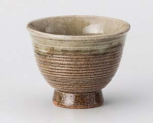 【まとめ買い10個セット品】和食器 ユ389-148 美濃伊賀千段高台煎茶【キャンセル/返品不可】｜厨房卸問屋 名調