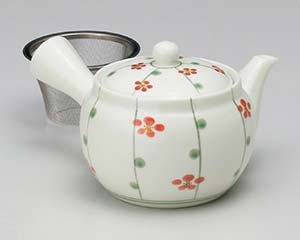 【まとめ買い10個セット品】和食器 ハ395-178 十草梅急須【キャンセル/返品不可】