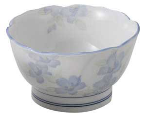 【まとめ買い10個セット品】和食器 オ443-248 花のささやき 桔梗型4.5丼【キャンセル/返品不可】|厨房卸問屋 名調