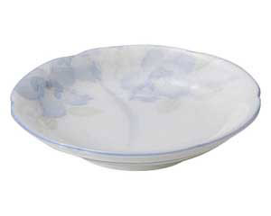 【まとめ買い10個セット品】和食器 オ443-328 花のささやき 花型3.0皿【キャンセル/返品不可】