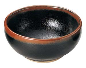 【まとめ買い10個セット品】和食器 ユ438-268 柚子天目 丸4.5ボール【キャンセル/返品不可】｜厨房卸問屋 名調
