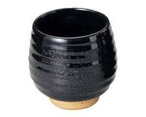 【まとめ買い10個セット品】和食器 ユ435-248 油滴天目 玉湯呑(大)【キャンセル/返品不可】