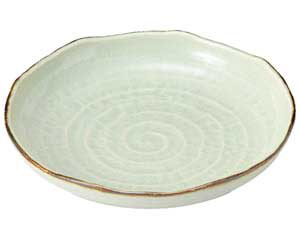 和食器 ト463-658 翠玉(貫入) ロクベ 8.5ボール 【卸問屋名調 おしゃれ 食器 テーブルウェア 業務用 居酒屋 レストラン 喫茶店 ホテル 家庭用】