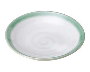 【まとめ買い10個セット品】和食器 ネ467-618 新ひわ流し 3.0丸皿【キャンセル/返品不可】