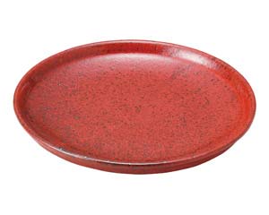 【まとめ買い10個セット品】和食器 ユ484-068 あかゆず 6.0皿【キャンセル/返品不可】