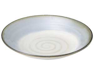 【まとめ買い10個セット品】和食器 ト482-128 あい 7.5麺皿【キャンセル/返品不可】｜厨房卸問屋 名調