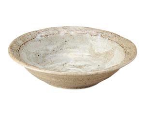 【まとめ買い10個セット品】和食器 ア483-608 粉引き 石目5.0鉢【キャンセル/返品不可】