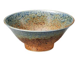 【まとめ買い10個セット品】和食器 ア487-048 藍化粧 6.5そば丼【キャンセル/返品不可】