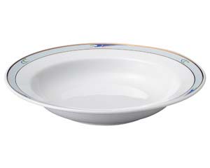 【まとめ買い10個セット品】 ヤ572-748 ブルーウェーブ 9インチスープ【キャンセル/返品不可】｜厨房卸問屋 名調