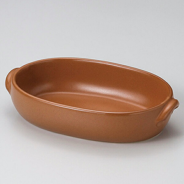 【まとめ買い10個セット品】 ス604-088 マロンオーバルグラタン中【キャンセル/返品不可】|厨房卸問屋 名調