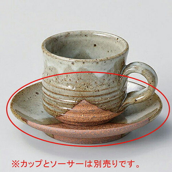 【まとめ買い10個セット品】 メ609-148 掛分け切立コーヒー皿【キャンセル/返品不可】