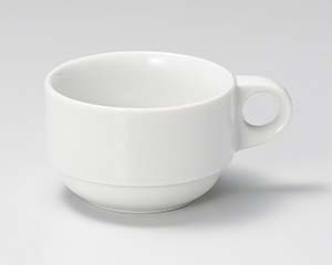 【まとめ買い10個セット品】 イ616-338 白スタックマグ大【キャンセル/返品不可】
