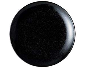 【まとめ買い10個セット品】 カ655-018 アジアン(黒・赤) 黒玉渕28cm皿【キャンセル/返品不可】｜厨房卸問屋 名調