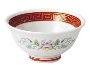 【まとめ買い10個セット品】 オ671-728 朱金雷門 3.6スープ碗【キャンセル/返品不可】｜厨房卸問屋 名調