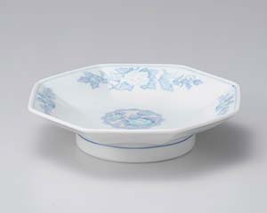 【まとめ買い10個セット品】 ア672-258 三色牡丹6.5八角高台皿【キャンセル/返品不可】｜厨房卸問屋 名調