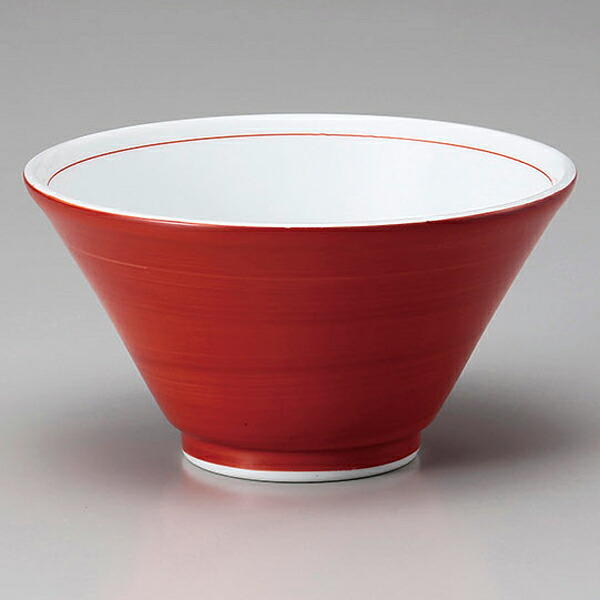 【まとめ買い10個セット品】 ヤ679-288 朱巻切立5.5深丼【キャンセル/返品不可】|厨房卸問屋 名調