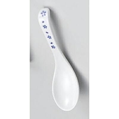 【まとめ買い10個セット品】 ロ684-378 小町ブルー手平レンゲ【キャンセル/返品不可】|厨房卸問屋 名調