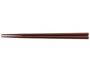 【まとめ買い10個セット品】 ヌ730-078 [PBT]21cm筋目五角箸 エンジOM【キャンセル/返品不可】