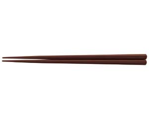 【まとめ買い10個セット品】 ヌ730-128 [PBT]22.5cm筋目六角箸 エンジOM【キャンセル/返品不可】