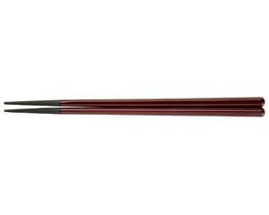【まとめ買い10個セット品】 ヌ731-058 [PBT]20.5cm六角木目箸 チーク(2回塗)【キャンセル/返品不可】