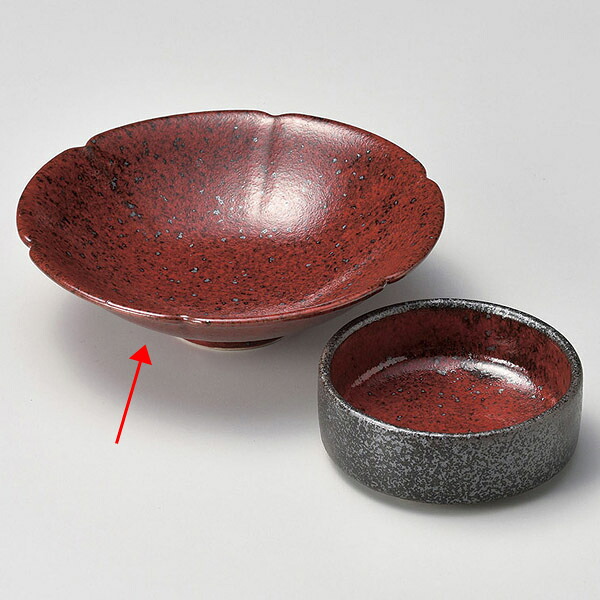 【まとめ買い10個セット品】和食器 ユ019-358 赤柚子天目 向付 22,486円