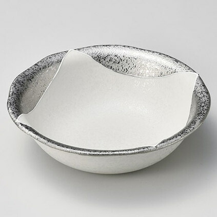 【まとめ買い10個セット品】和食器 ユ032-198 プラチナスクエアー5.5鉢