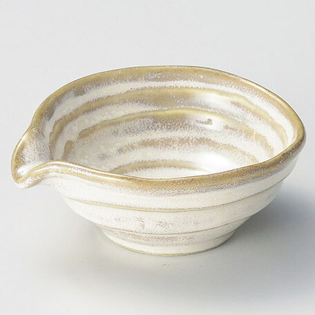 【まとめ買い10個セット品】和食器 イ068-078 萩粉引六兵衛片口小鉢