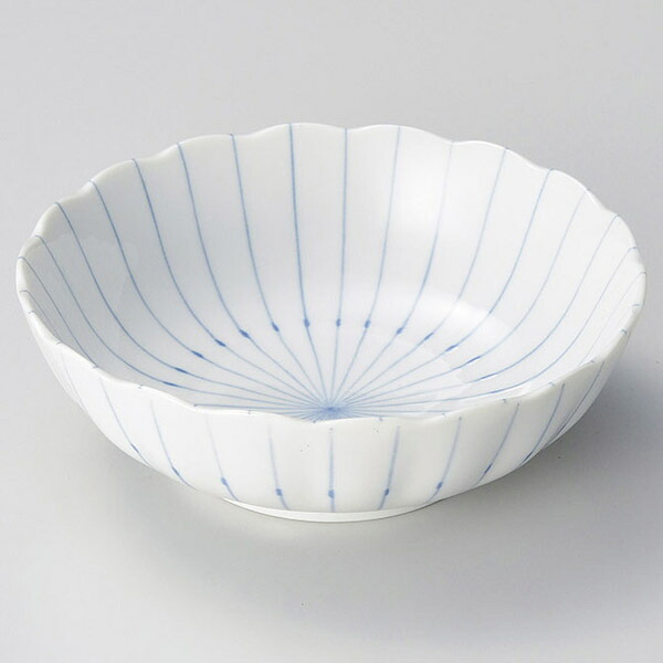 【まとめ買い10個セット品】和食器 キ073-058 ピンストライプ 4.5鉢
