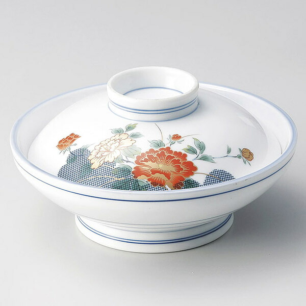 【まとめ買い10個セット品】和食器 ア104-158 岩牡丹蓋向