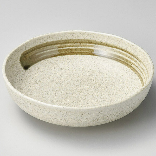 【まとめ買い10個セット品】和食器 ヤ270-138 織部刷毛砂茶京4.5ボール