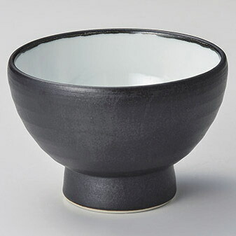 【まとめ買い10個セット品】和食器 ユ339-138 信楽黒釉高台4.0丼｜厨房卸問屋 名調