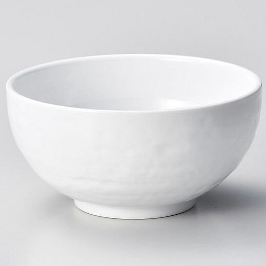【まとめ買い10個セット品】和食器 ホ345-108 白磁強化・石調4.8丼