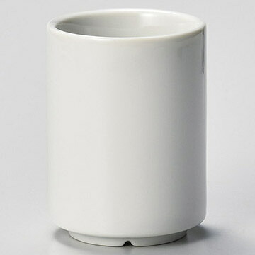 【まとめ買い10個セット品】和食器 イ384-058 厚口白ゆのみ(水切浜付)