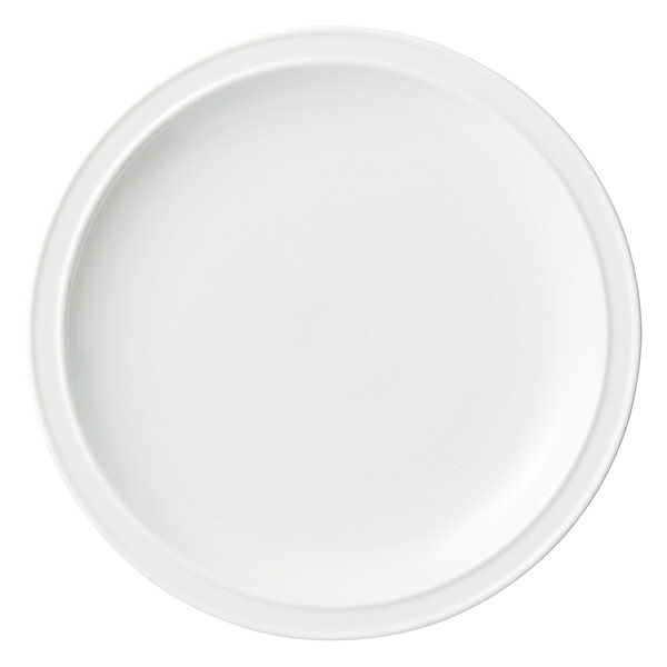 【まとめ買い10個セット品】和食器 ネ496-058 siro 10.5リムプレート|厨房卸問屋 名調